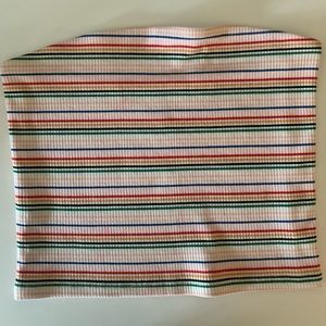 American Eagle cropped tube top. Size M